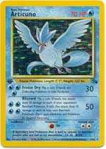 Articuno - 2/62 - Holo Rare - 1st Edition