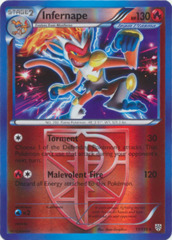 Infernape - 17/135 - Reverse Holo