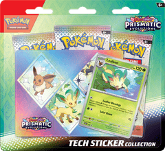 Pokemon SV8.5 Prismatic Evolutions Tech Sticker Collection - Leafeon