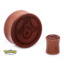 Master Ball Wood Ear Plug – 1”