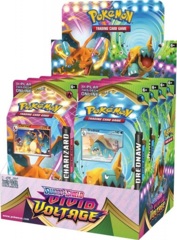 Pokemon SWSH4 Vivid Voltage Theme Deck Display Box