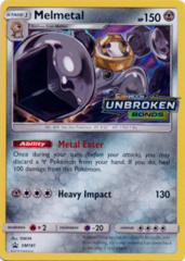 Melmetal SM181 Wave Holo Promo - SM10 Unbroken Bonds Prerelease