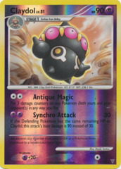 Claydol - 22/147 - Rare - Reverse Holo