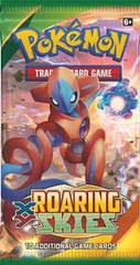 Pokemon XY6 Roaring Skies Booster Pack -- Deoxys Pack Art