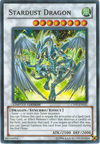 Stardust Dragon Super Rare CT07-EN021