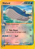 Wailord - 14/109 - Rare - Reverse Holo