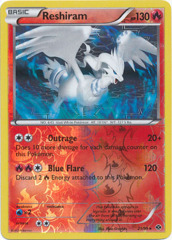 Reshiram - 21/99 - Rare - Reverse Holo