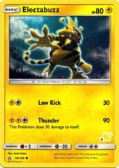 Electabuzz - 6 - Common - Battle Academy: Pikachu Deck