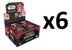 Star Wars: Unlimited - Twilight of the Republic Booster CASE (6 Boxes)