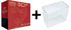 MINT Pokemon XY Base Set Elite Trainer Box - Yveltal PLUS Acrylic Case Protector