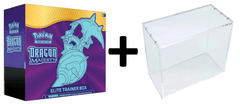 MINT Pokemon Dragon Majesty Elite Trainer Box PLUS Acrylic Case Protector