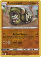 Sandaconda - 082/163 - Rare Reverse Holo