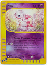 Mew - 55/165 - Rare - Reverse Holo