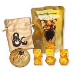 Sirius Dice Dungeons & Dragons Treasure Pack - Acererak's Treasure - Gold Edition