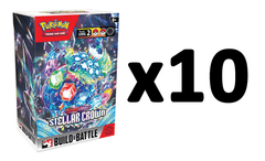 Pokemon SV7 Stellar Crown Prerelease Build & Battle Kit DISPLAY (10 Kits) (SEPTEMBER 27TH RELEASE DATE)