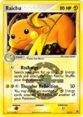 Raichu - 12/112 - Rare - Reverse Holo