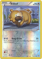 Bidoof - 106/124 - Common - Reverse Holo