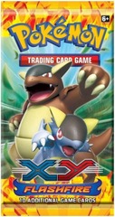 Pokemon XY2 Flashfire Booster Pack -- Mega Kangaskhan Pack Art