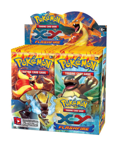 Pokemon XY2 Flashfire Booster Box -- CASH, WIRE OR BTC ONLY