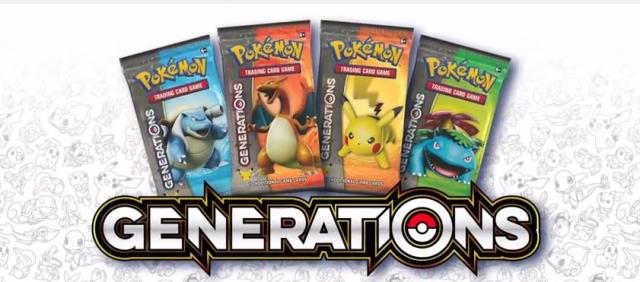 Pokemon Generations Booster Pack - RANDOM PACK ART
