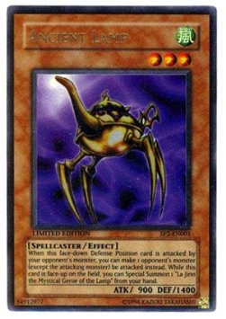 Ancient Lamp Ultra Rare Holo SP2-EN001