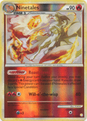 Ninetales - 7/123 - Rare - Reverse Holo