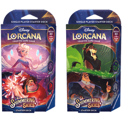 Disney Lorcana Shimmering Skies Starter Decks - Set of 2