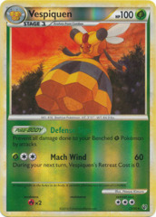 Vespiquen - 23/90 - Rare - Reverse Holo