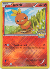 Torchic 12/111 Crosshatch Holo Promo - 2015 City Championships