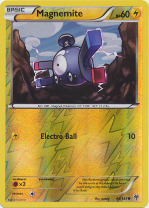 Magnemite - 43/135 - Common - Reverse Holo