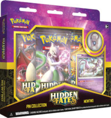 Pokemon Hidden Fates Mewtwo Pin Collection