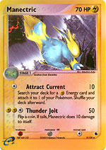 Manectric 9/109 - Rare - Reverse Holo