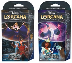 Disney Lorcana Rise of the Floodborn Starter Decks - Set of 2