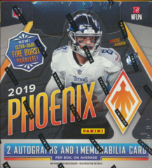 2019 Panini Phoenix NFL Football Hobby Box