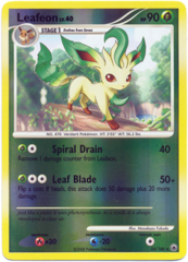 Leafeon - 24/100 - Rare - Reverse Holo