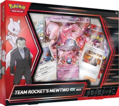 Pokemon Team Rocket's Mewtwo ex Box