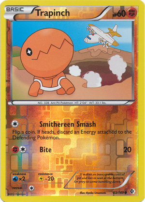 Trapinch - 83/149 - Common - Reverse Holo