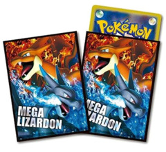 Japanese Pokemon XY Mega Charizard X & Y Sleeves 32ct