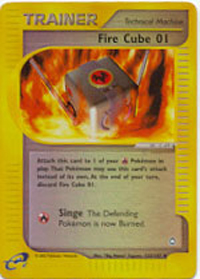 Fire Cube 01 - 122/147 - Uncommon - Reverse Holo