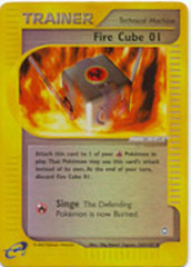 Fire Cube 01 - 122/147 - Uncommon - Reverse Holo