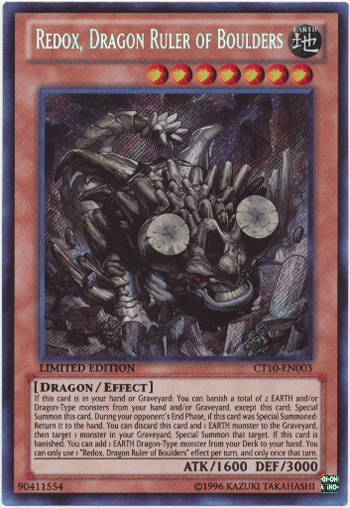 Redox, Dragon Ruler of Boulders CT10-EN003