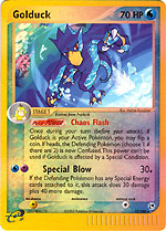 Golduck - 17/100 - Rare - Reverse Holo