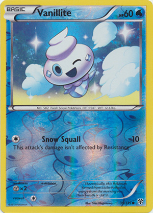 Vanillite - 35/135 - Common - Reverse Holo