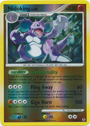 Nidoking - 29/111 - Rare - Reverse Holo