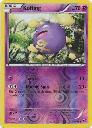 Koffing - 56/135 - Common - Reverse Holo