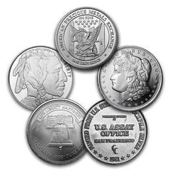 1 oz Silver Round - Various Manufacturers