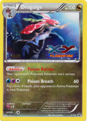 Dragalge XY10 Sheen Holo STAFF Promo - Flashfire Prerelease