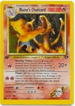 Blaine's Charizard - 2/132 - Holo Rare - 1st Edition