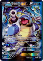 Blastoise EX XY122 Holo Promo - Blastoise Red & Blue Collection Exclusive