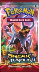 Pokemon XY8 BREAKthrough Booster Pack -- Mega Houndoom Pack Art